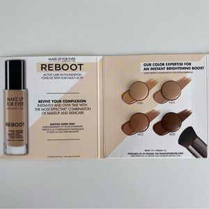 2/$15 MAKEUP FOREVER Foundation packet